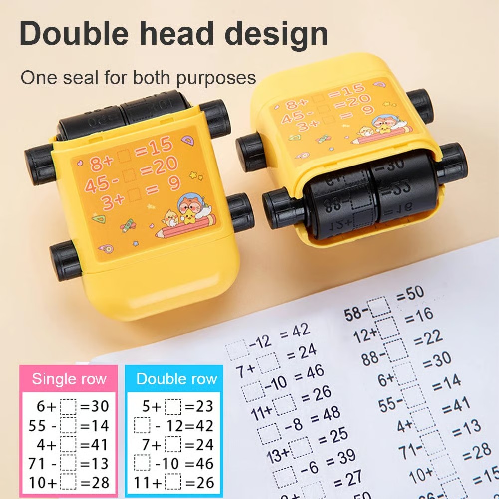2 in 1 Math Stamps for Kids - Image 5