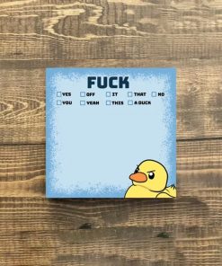 Funny Sassy Duck Sticky Notes