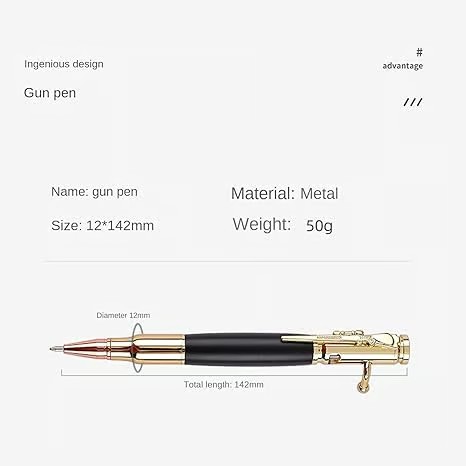 Creative multifunctional metal press ballpoint pen - Image 6